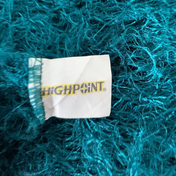 PICK 4 , GET 1 FREE.   Scarf,  Long, Acrylic Wool, Blue, Cylinder - Picture 5 of 7